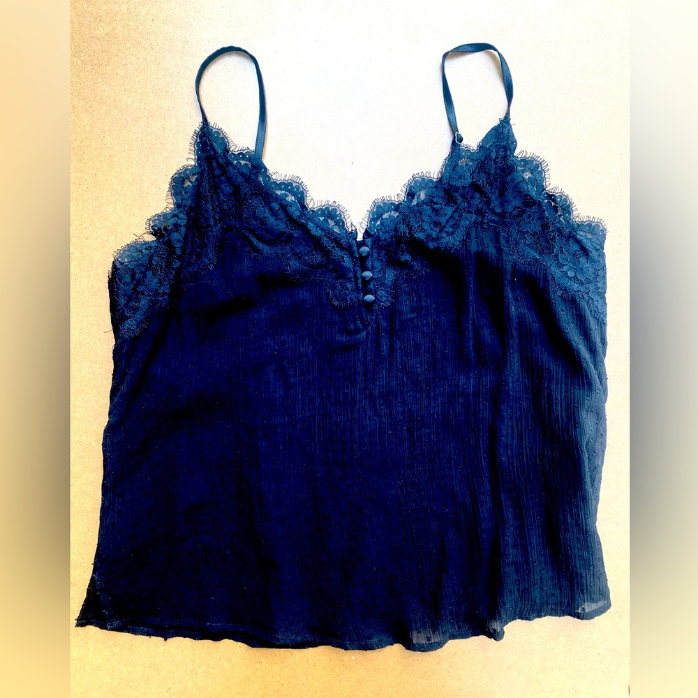 Abercrombie & Fitch Women’s L Sleeveless Blouse Black